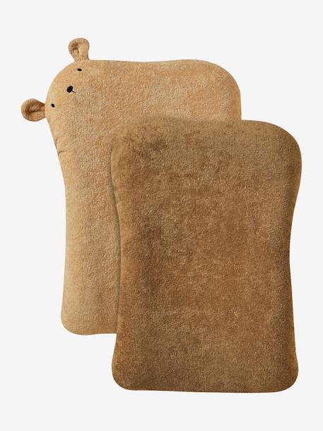 Lot 2 housses matelas à langer animaux blush+Dans les bois+Lovely Leo+Minisaurus+ourson 28 - vertbaudet enfant 