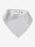 Lot 3 bavoirs bandanas en gaze de coton Bord de mer+Broceliande+Dans les bois+Hanoi+Hérisson+Hygge+lot renard+Mon coeur+Tanzanie 13 - vertbaudet enfant 