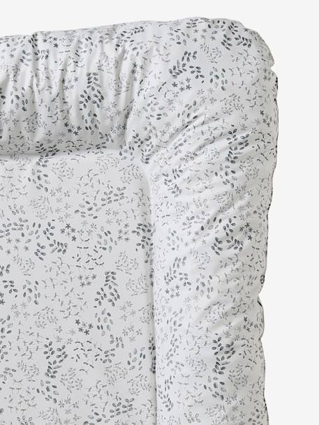 Matelas à langer Lionceau Babylone+Bayou+blanc imprimé+écru 17 - vertbaudet enfant 