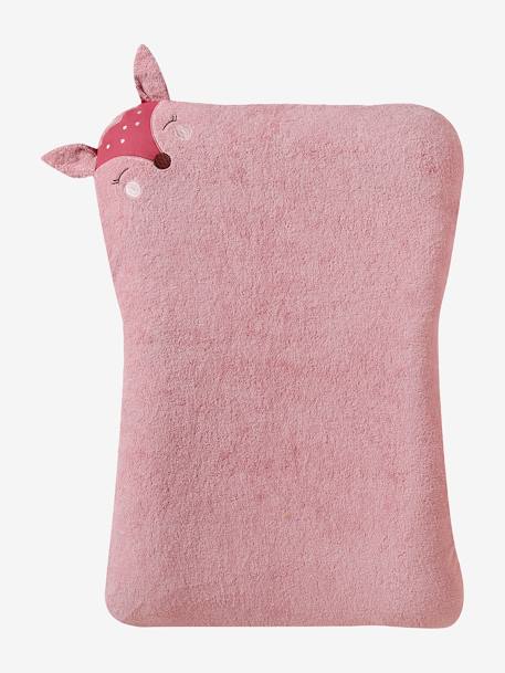 Lot 2 housses matelas à langer animaux blush+Dans les bois+Lovely Leo+Minisaurus+ourson 6 - vertbaudet enfant 