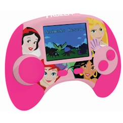 Jouet-Jeux vidéos et multimédia-Console éducative bilingue Princesses Disney avec écran LCD FR-EN