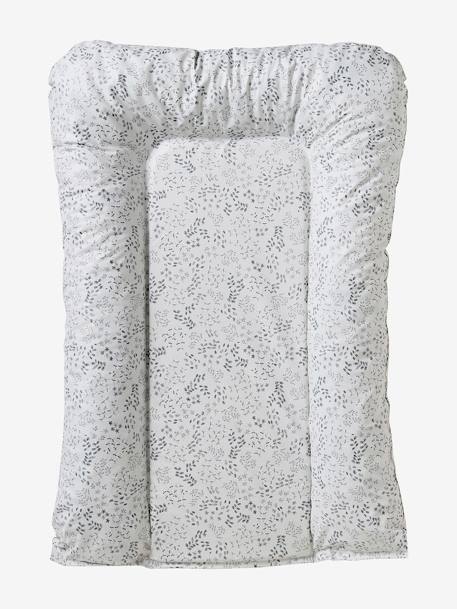 Matelas à langer Lionceau Babylone+Bayou+blanc imprimé+écru 18 - vertbaudet enfant 