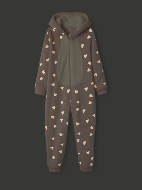 Surpyjama fille ourson phosphorescent rose 3 - vertbaudet enfant 