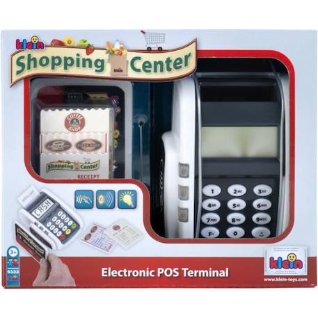 Terminal de paiement électronique avec carte bancaire et tickets de caisse - KLEIN - 9333 NOIR 5 - vertbaudet enfant 
