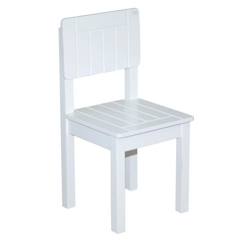 -Chaise Enfant en bois - ROBA - 50875 - Hauteur d'assise 31 cm - Blanc laqué