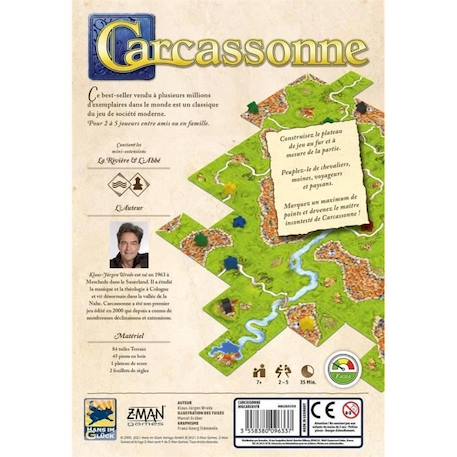 Jeu de société Z-Man Games - Carcassonne BLEU 2 - vertbaudet enfant 