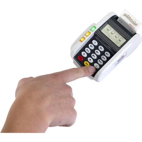 Terminal de paiement électronique avec carte bancaire et tickets de caisse - KLEIN - 9333 NOIR 6 - vertbaudet enfant 