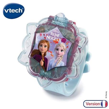 Montre-Jeu Interactive VTECH La Reine des Neiges 2 d'Elsa - Pour Enfant de 3 à 7 ans - Garantie 2 ans BLEU 2 - vertbaudet enfant 