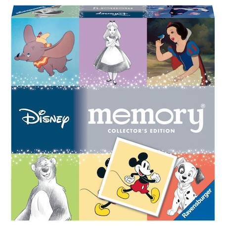 Jeu de mémoire Collectors' memory® Walt Disney - Ravensburger BLEU 1 - vertbaudet enfant 