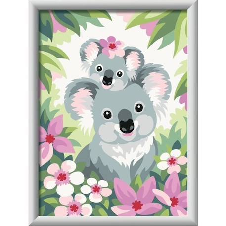 Kit de peinture par numéros - Ravensburger - Maman koala et son bébé - Format moyen - Dès 9 ans GRIS 2 - vertbaudet enfant 