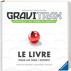 -Livre GraviTrax - 110 pages d'astuces et défis - Jeu de construction STEM - Circuit de billes créatif - Ravensburger - dès 8 ans