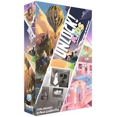 Jouet-Space Cowboys | Unlock! : Kids | Unbox Now | Jeu de société | À partir de 6 ans | 1 à 4 joueurs | 20 minutes
