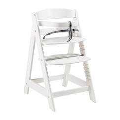 Puériculture-Chaise haute, réhausseur-Chaise Haute Évolutive ROBA - Sit Up Click - Bois Laqué Blanc - Poids Max 50 kg