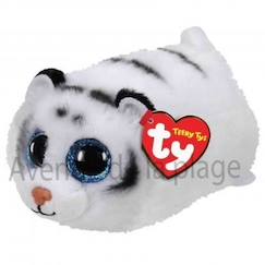 Peluche Teeny Ty Tungra le tigre blanc - TY - Collection de peluches mignonnes  - vertbaudet enfant