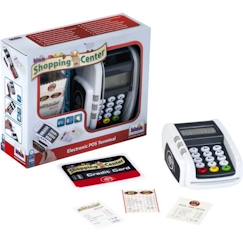Jouet-Terminal de paiement électronique avec carte bancaire et tickets de caisse - KLEIN - 9333