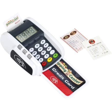Terminal de paiement électronique avec carte bancaire et tickets de caisse - KLEIN - 9333 NOIR 4 - vertbaudet enfant 
