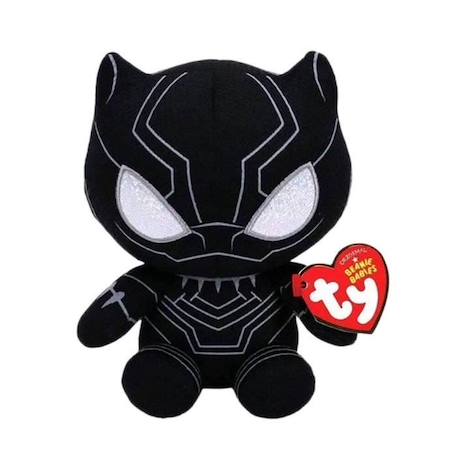 Peluche Black Panther TY - Marvel - 15 cm - Pour Enfant dès 3 ans - Intérieur NOIR 1 - vertbaudet enfant 