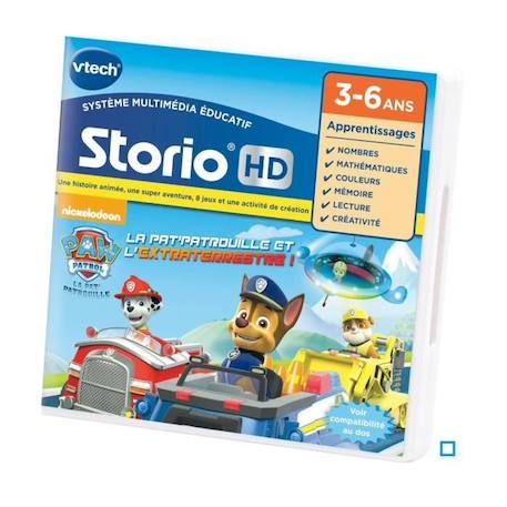 VTECH - Jeu Éducatif Storio - Pat' Patrouille BLEU 2 - vertbaudet enfant 