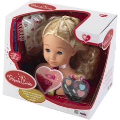 Jouet-Poupons et poupées-Tête à coiffer et à maquiller Princess Coralie Little Sophia avec accessoires - KLEIN