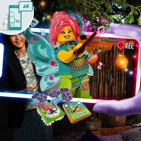 LEGO® 43110 VIDIYO Folk Fairy BeatBox Music Video Maker, jouet Musical et Application de Réalité Augmentée pour Enfants VERT 2 - vertbaudet enfant 