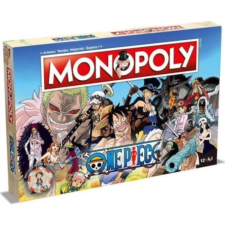 MONOPOLY One Piece - Jeu de société - Version française MARRON 1 - vertbaudet enfant 