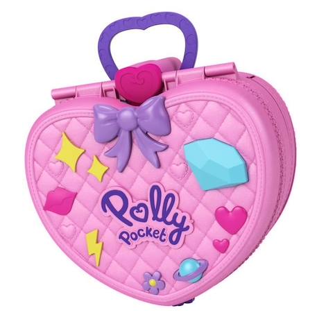 Polly Pocket - Pollyville - Coffret Fête Foraine Transportable - 4 espaces de jeu et de nombreux accessoires - Dès 4 ans ROSE 4 - vertbaudet enfant 