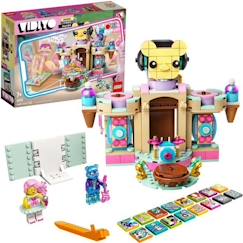 -LEGO® 43111 VIDIYO Candy Castle Stage BeatBox Music Video Maker, jouet Musical et Application de Réalité Augmentée pour Enfants