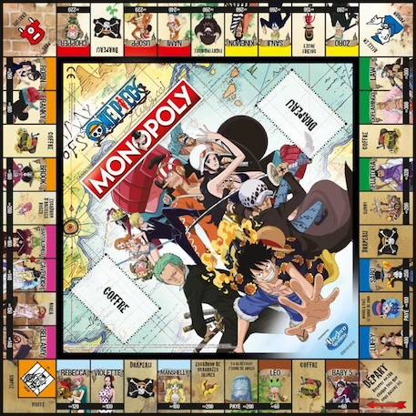 MONOPOLY One Piece - Jeu de société - Version française MARRON 2 - vertbaudet enfant 