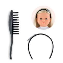 Jouet-Poupons et poupées-Poupons et accessoires-Kit coiffure étoile pour poupée Ma Corolle - COROLLE - Noir - A partir de 4 ans