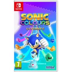 Jouet-Jeux vidéos et jeux d'arcade-Sonic Colours Ultimate Jeu Switch