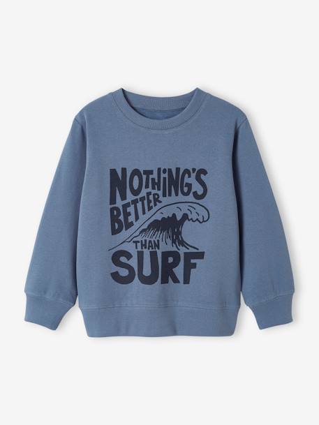 Sweat Basics motif graphique garçon  - vertbaudet enfant