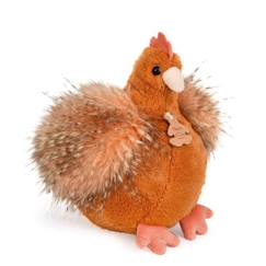 Jouet-Premier âge-Jouet en peluche - HISTOIRE D'OURS - Les poulettes petit modele orange - Mixte - A partir de 0 mois