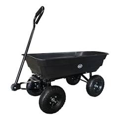 -Chariot de jardin avec basculeur AXI AG75 - Noir - Capacité 75L/250kg