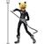 Poupée Miraculous Ladybug et Chat noir - Bandai - Chat Noir Adrien - Poupée mannequin articulée 26 cm ROUGE 4 - vertbaudet enfant 
