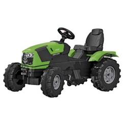 Jouet-Jeux de plein air-Tracteur à pédales - Rolly Toys - Farmtrac Deutz-Fahr 5120 - Vert - Jouet pour Enfant de 6 ans et plus