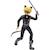 Poupée Miraculous Ladybug et Chat noir - Bandai - Chat Noir Adrien - Poupée mannequin articulée 26 cm ROUGE 2 - vertbaudet enfant 