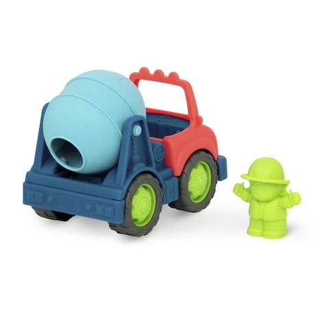 Camion toupie Petit Jour - Multicolore - 16,5x11,5x12,5 cm - Pour enfants de 12 mois et plus ROUGE 3 - vertbaudet enfant 