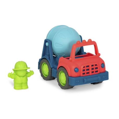 Camion toupie Petit Jour - Multicolore - 16,5x11,5x12,5 cm - Pour enfants de 12 mois et plus ROUGE 2 - vertbaudet enfant 