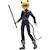 Poupée Miraculous Ladybug et Chat noir - Bandai - Chat Noir Adrien - Poupée mannequin articulée 26 cm ROUGE 1 - vertbaudet enfant 