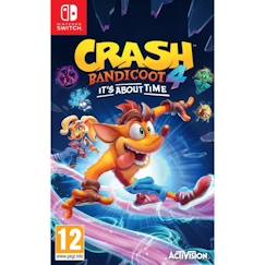 Jouet-Jeux vidéos et jeux d'arcade-Crash Bandicoot 4: It’s About Time Jeu Switch