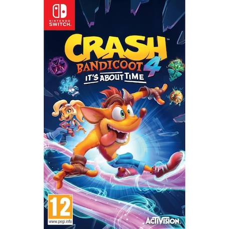 Crash Bandicoot 4: It’s About Time Jeu Switch BLANC 1 - vertbaudet enfant 