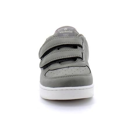 Baskets à scratch enfant Victoria Gris GRIS 2 - vertbaudet enfant 