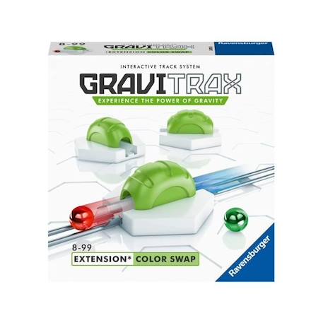 Extension GraviTrax Colour Swap - Ravensburger - Change la couleur des billes - Dès 8 ans BLEU 1 - vertbaudet enfant 