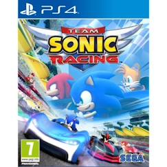 Jouet-Jeux vidéos et jeux d'arcade-Jeux vidéos-Team Sonic Racing Jeu PS4