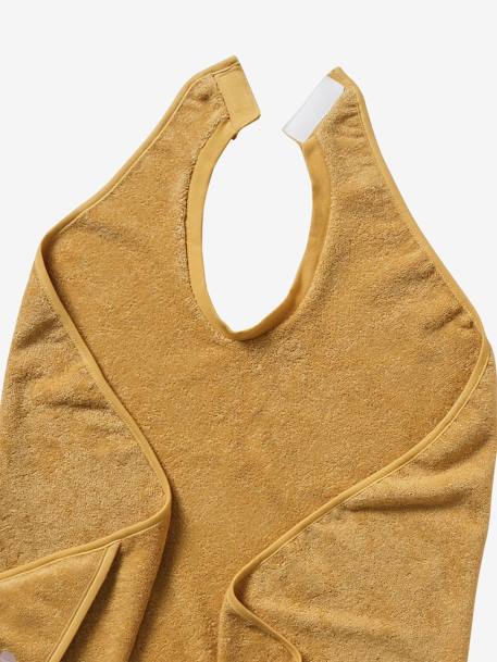 Cape de bain parent/bébé ocre+vert imprimé 4 - vertbaudet enfant 