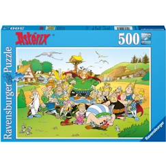 Puzzle Astérix au village - Ravensburger - 500 pièces - Pour adultes et enfants dès 12 ans  - vertbaudet enfant