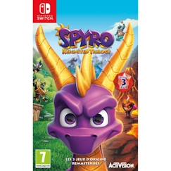 Jouet-Jeux vidéos et jeux d'arcade-Spyro Reignited Trilogy Jeu Switch