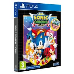 Jouet-Jeux vidéos et jeux d'arcade-Jeux vidéos-Sonic Origins Plus - Jeu PS4