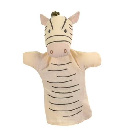 Marionnette à main Zèbre - Egmont Toys - A partir de 12 mois - Mixte -  Enfant - Blanc blanc - Egmont Toys