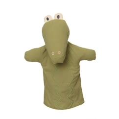Jouet-Jeux d'imitation-Déguisements-Marionnette à main Crocodile - Egmont Toys - Pour enfant dès 12 mois - Blanc